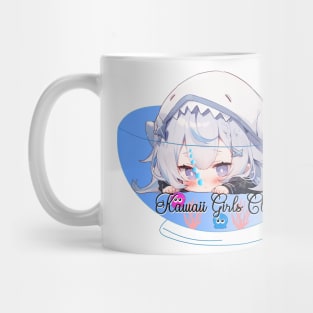 Kawaii Girls Club - Cute Chibi Shark Girl Mug